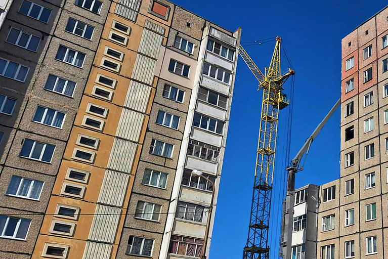 Как идет восстановление взорвавшегося дома в Гомеле – так уже не строят