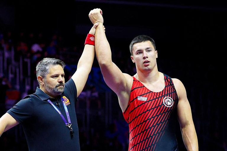Бронза с золотым отливом: белорус стал призером чемпионата Европы по борьбе
